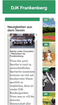 Mobile Screenshot of djkfrankenberg.de